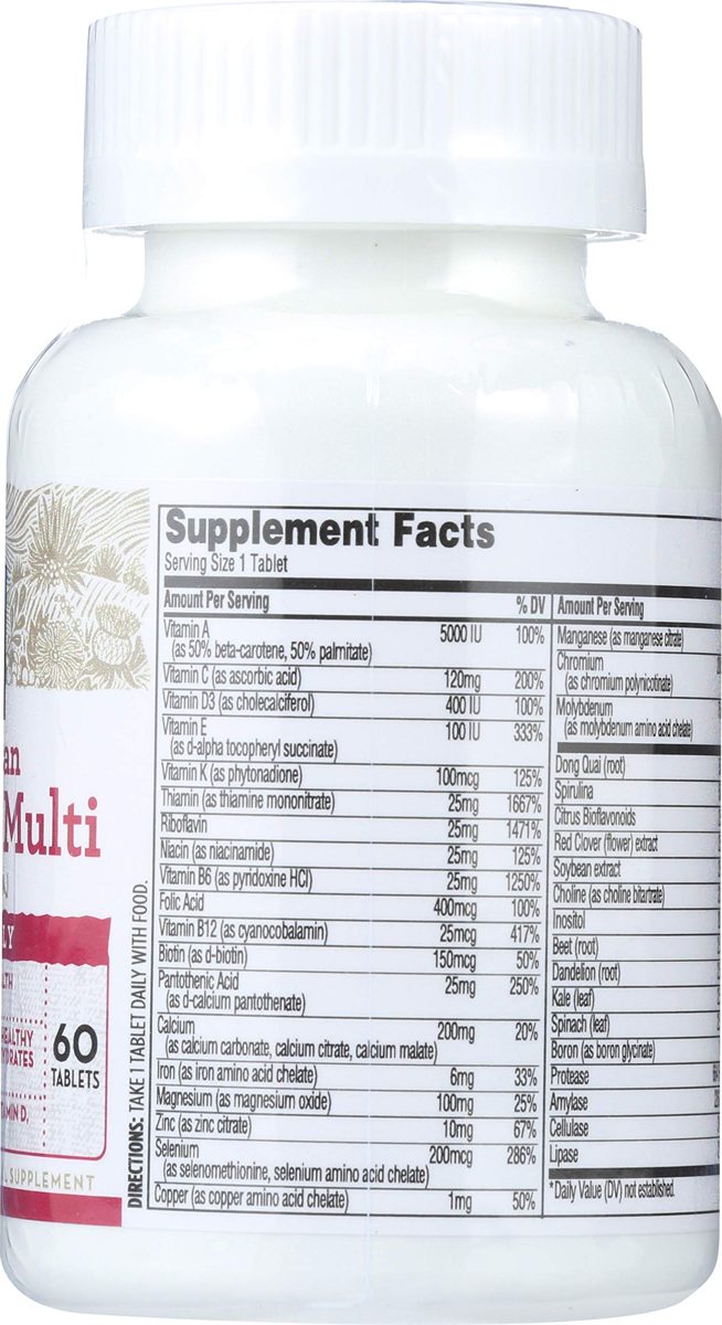365 Everyday Value, Vegetarian Women’s Multi with Iron, 60 ct
