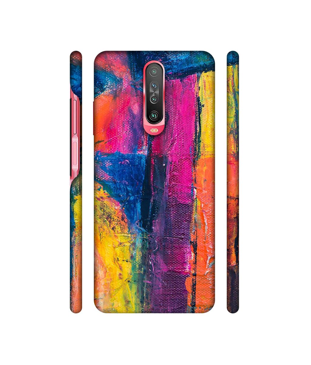 Amazon Brand - Solimo Designer Color Mash On Canvas 3D Printed Hard Back Case Mobile Cover for Poco X2 / Mi Redmi K30