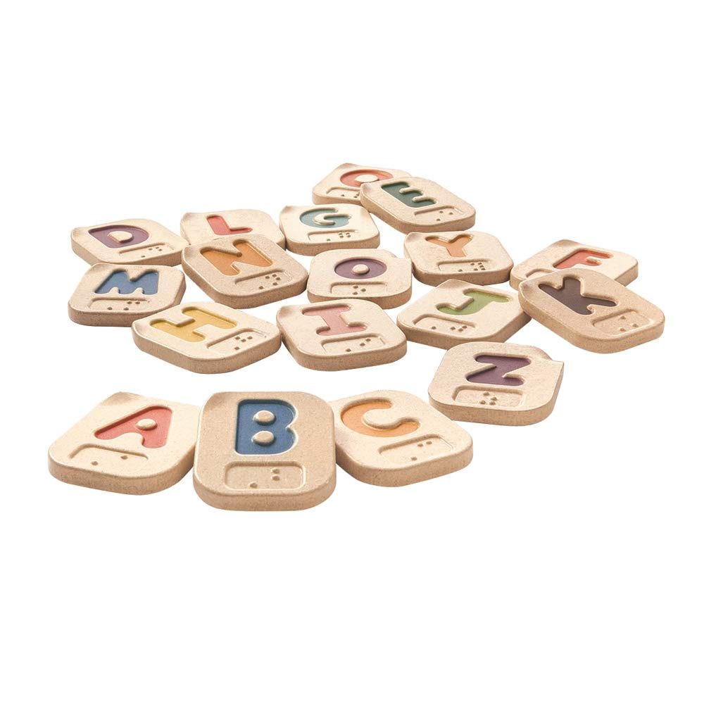 AmazonBasics Adaptive Case Pack, Braille Alphabet A-Z, Braille Numbers 1-10, Hand Sign Alphabet A-Z, Hand Sign Numbers 1-10