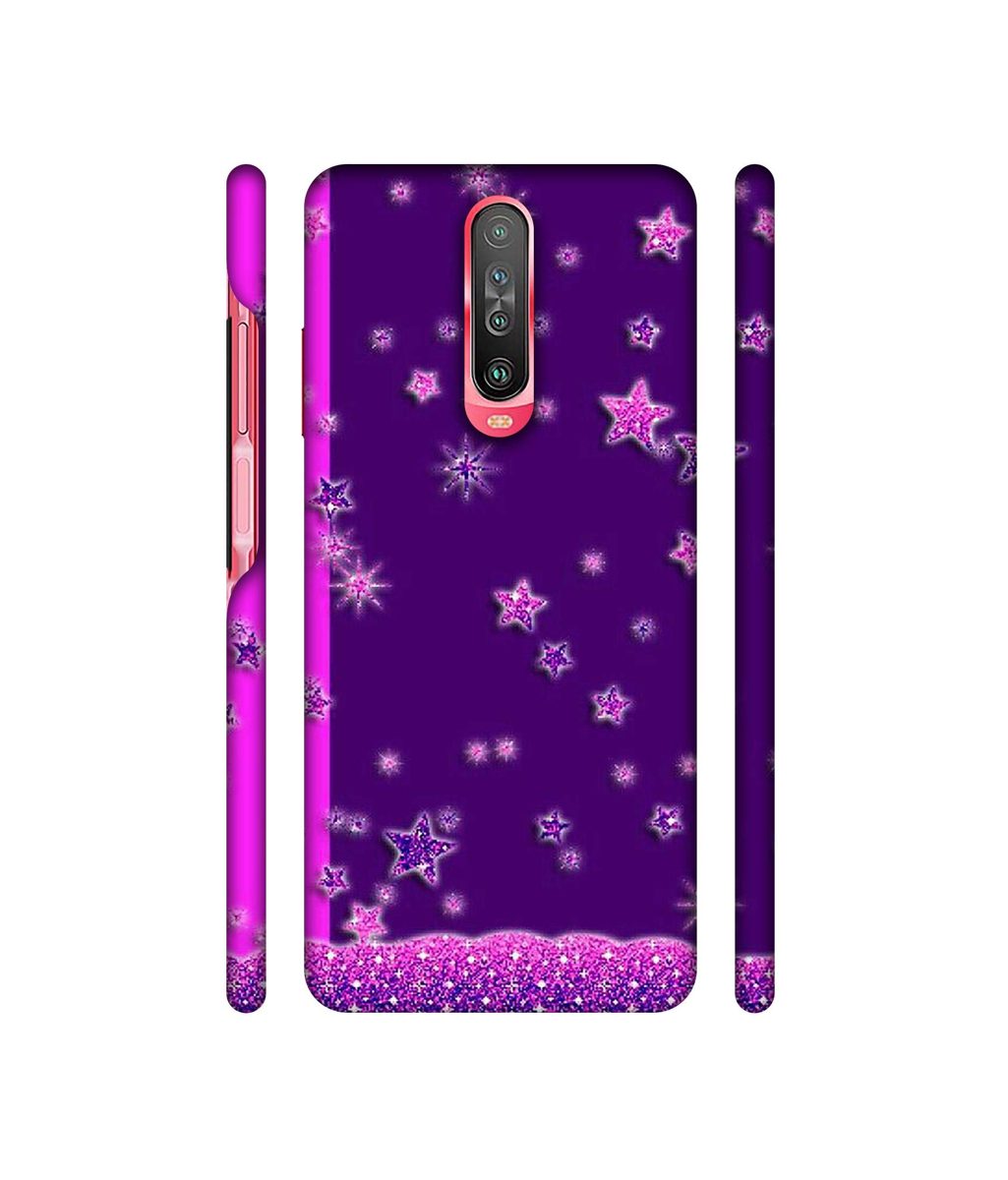 Amazon Brand - Solimo Designer Sparkling Stars 3D Printed Hard Back Case Mobile Cover for Poco X2 / Mi Redmi K30