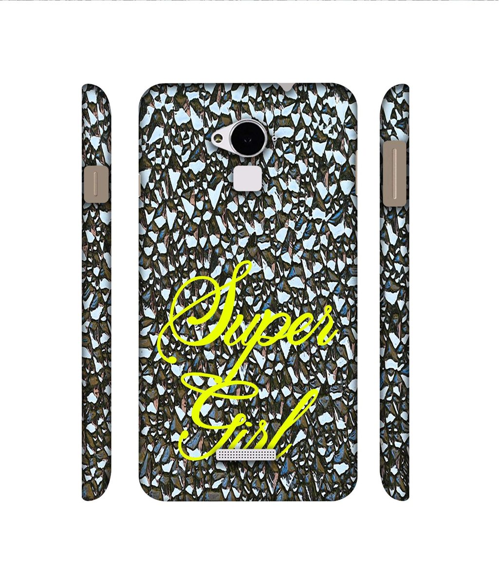 Amazon Brand - Solimo Designer Super Girl On Foil 3D Printed Hard Back Case Mobile Cover for Coolpad Note 3