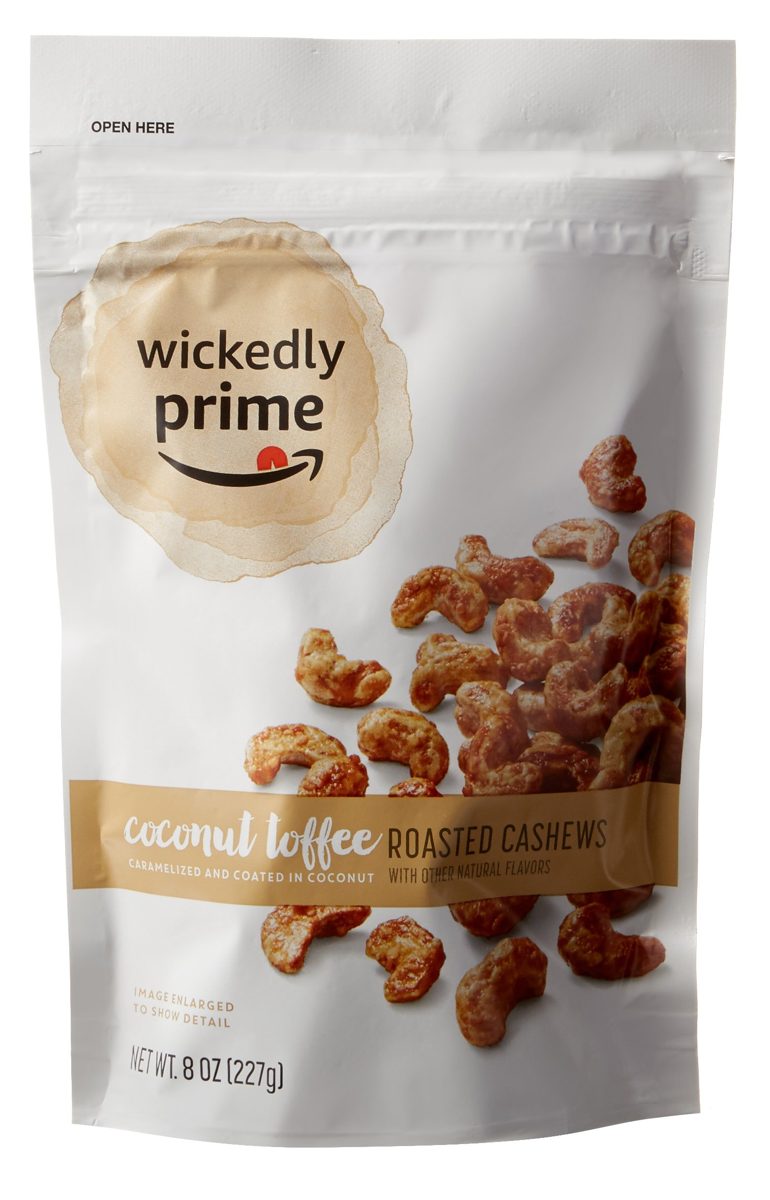 Coconut Toffee Roasted Cashews, 8oz
