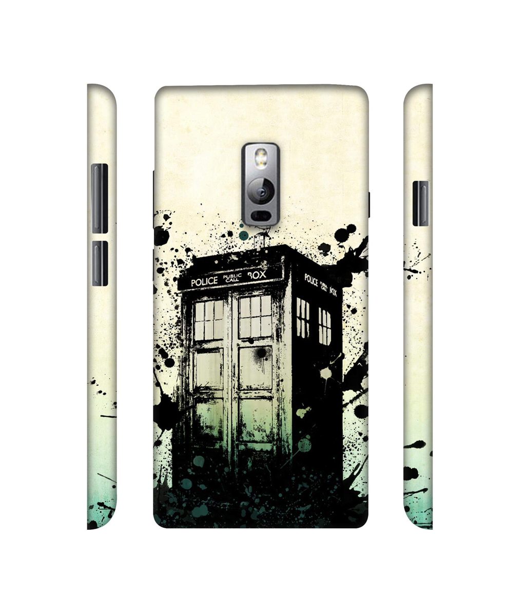 Amazon Brand - Solimo Designer Police Booth 3D Printed Hard Back Case Mobile Cover for OnePlus 2