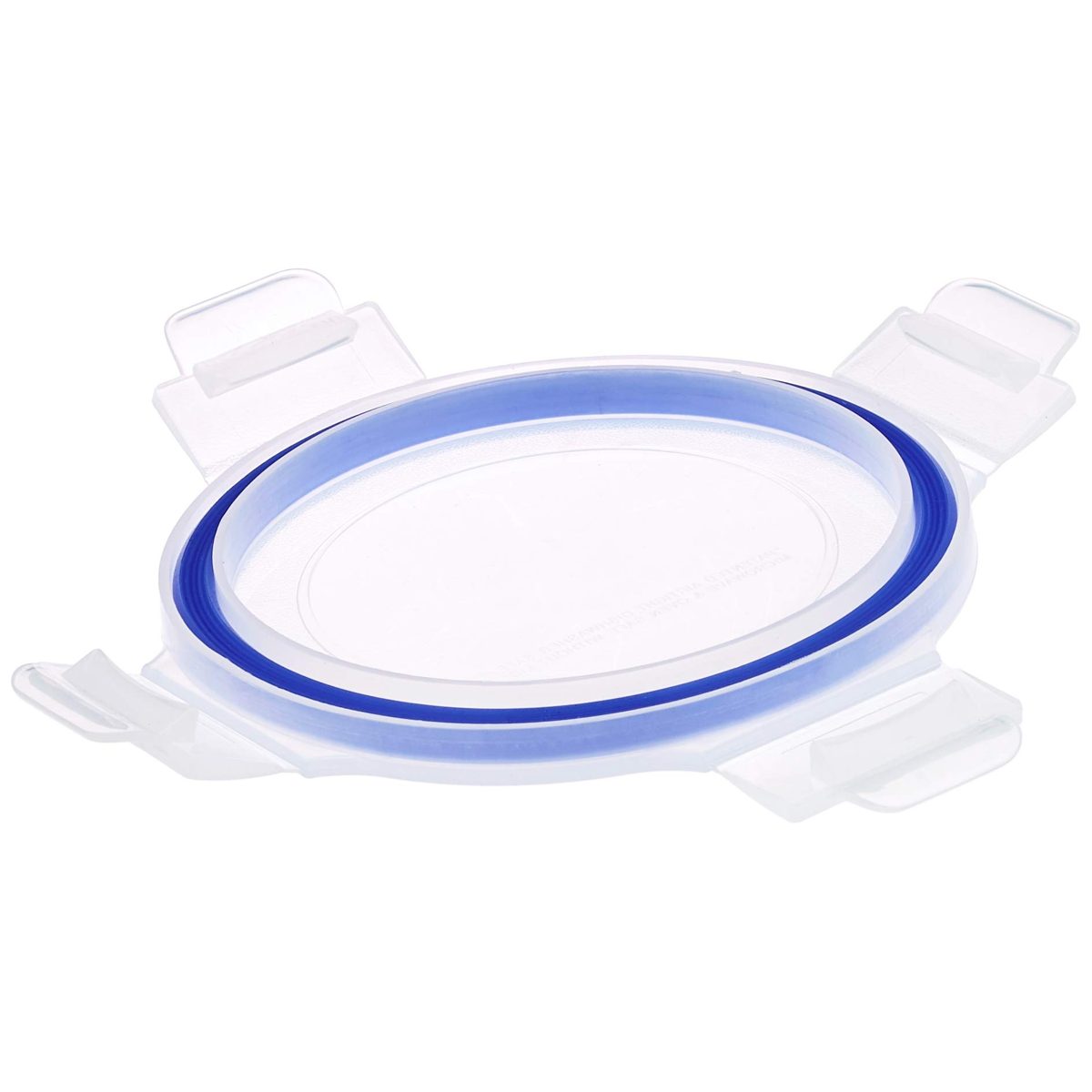 Amazon Brand - Solimo Round Glass Storage Container Set, 350ml, Set of 3, Transparent