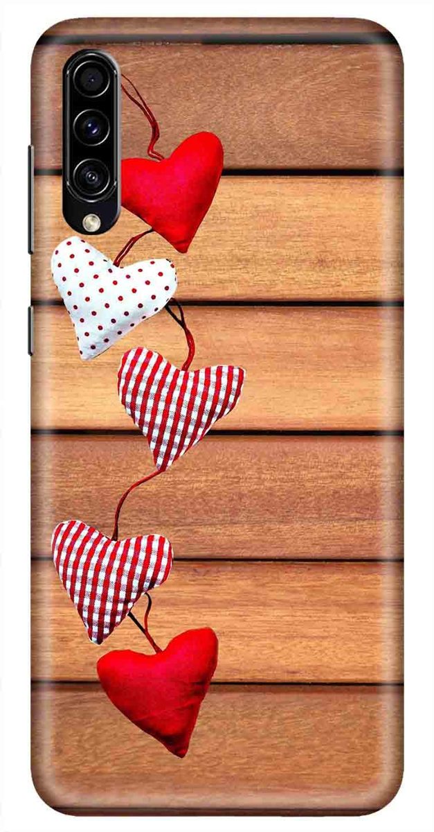 Amazon Brand - Solimo Designer Heart Design 3D Printed Hard Back Case Mobile Cover for Samsung Galaxy A50s