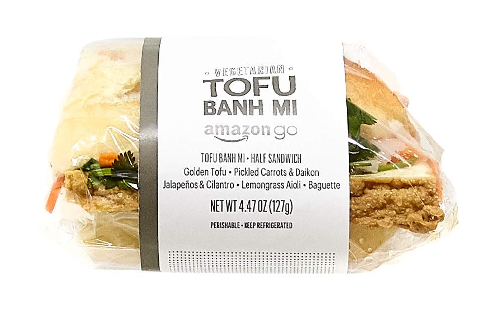 Half Tofu Banh Mi