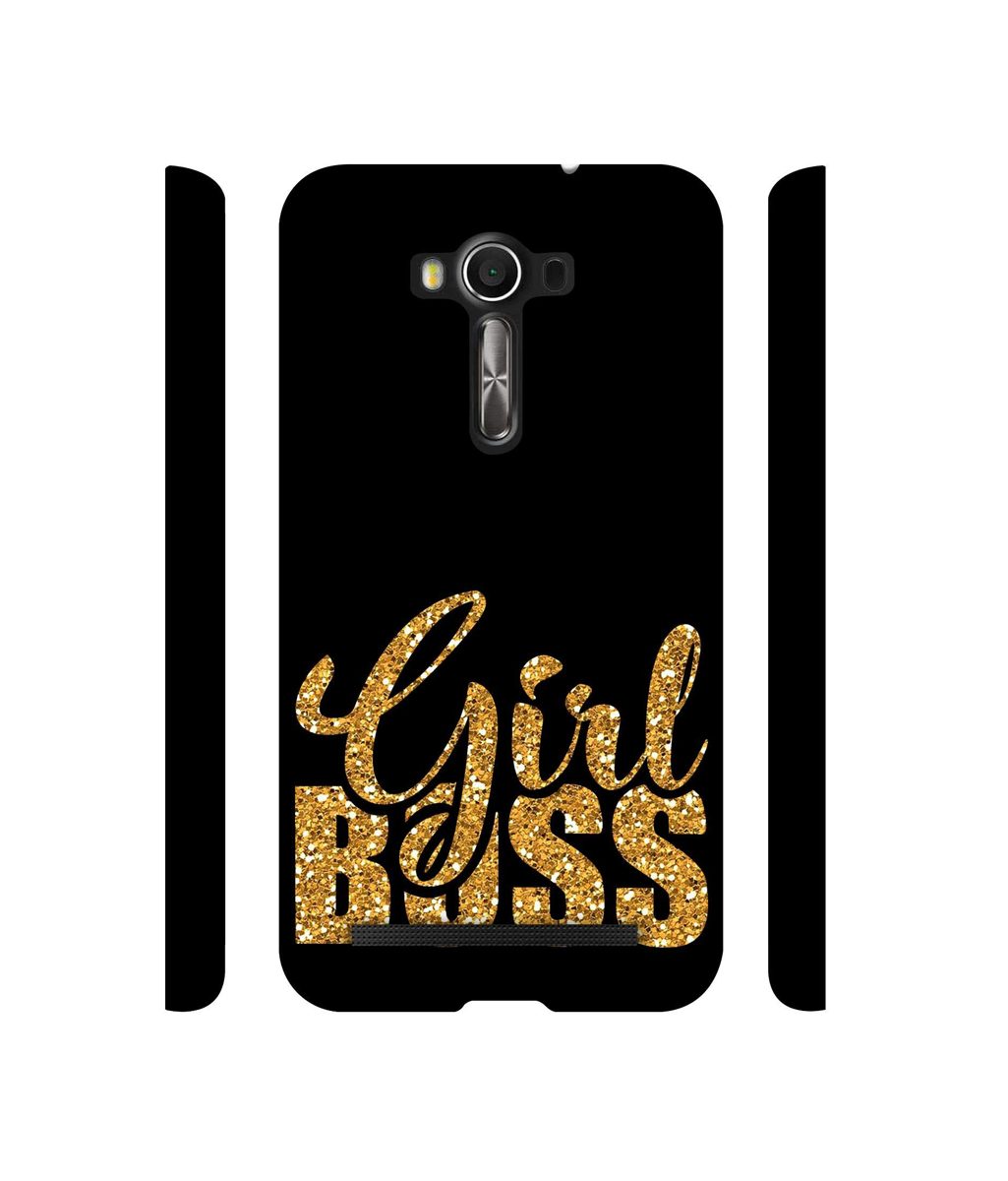 Amazon Brand - Solimo Designer Sparkle Girl Boss 3D Printed Hard Back Case Mobile Cover for Asus Zenfone 2 Laser ZE550 KL