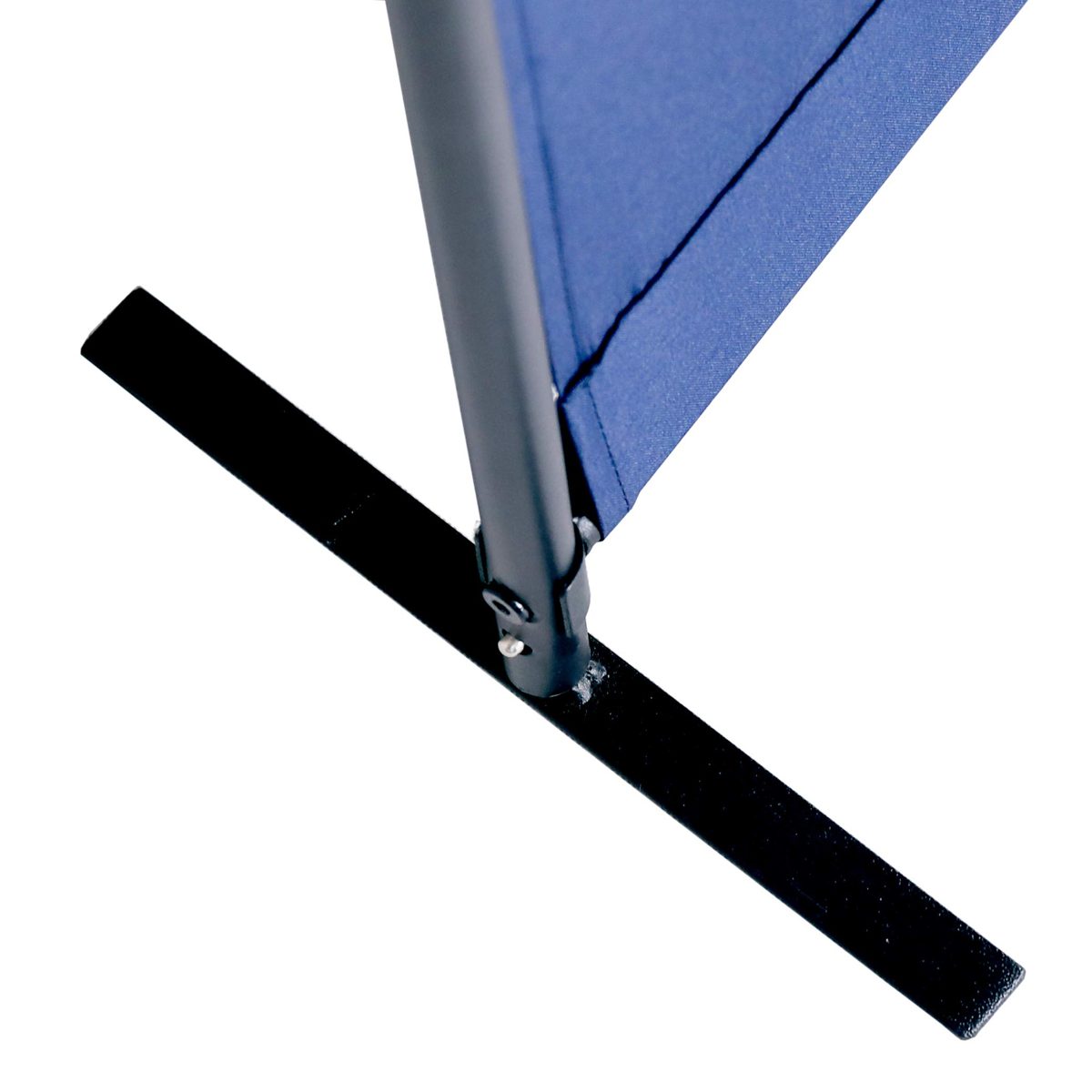 UMI. Essentials Paravent 4 Teilig Raumteiler 170 x 220 cm Trennwand (Blau)