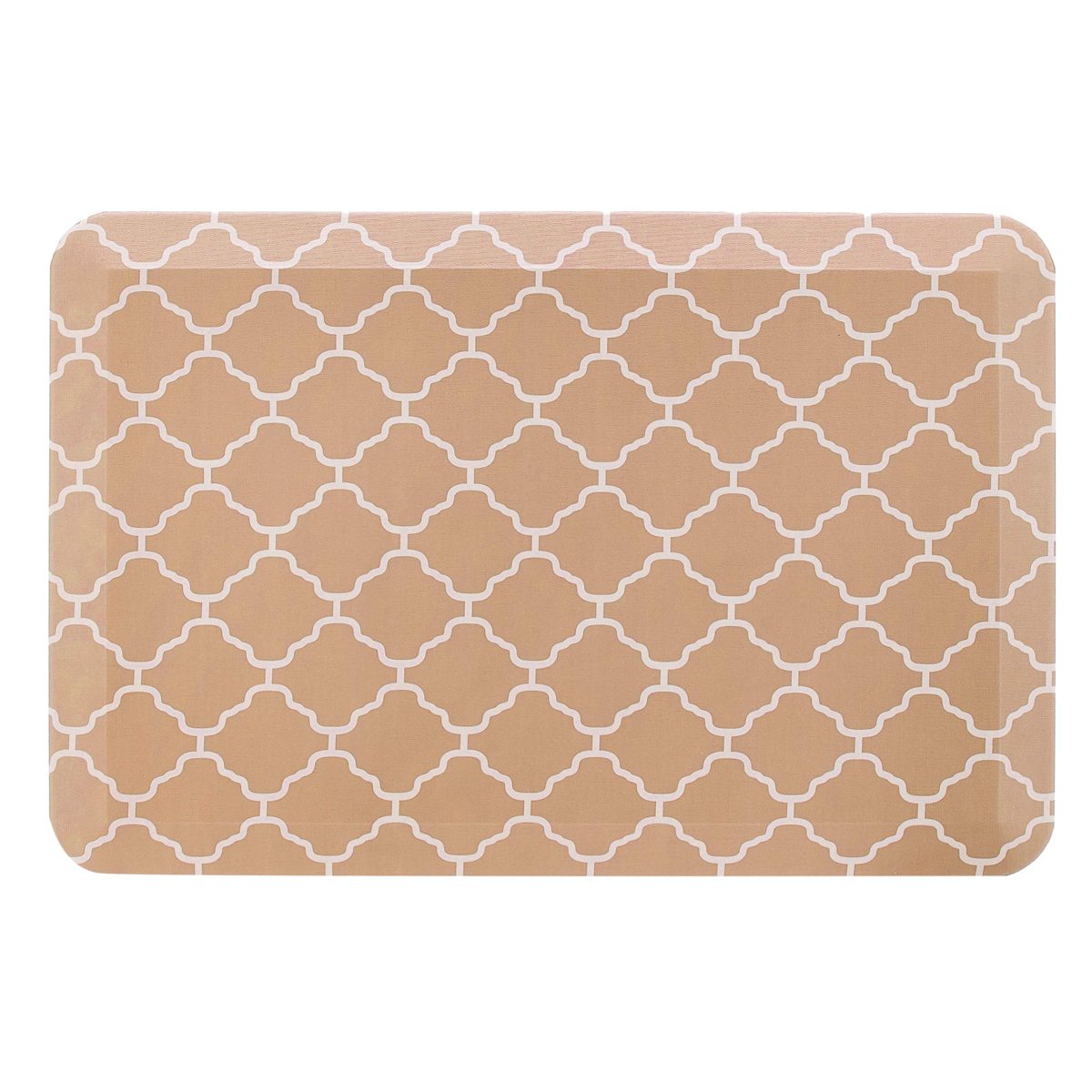 Amazon Basics Anti-Fatigue Standing Comfort Mat for Home Kitchen and Office - 20" x 30", Tan Pattern