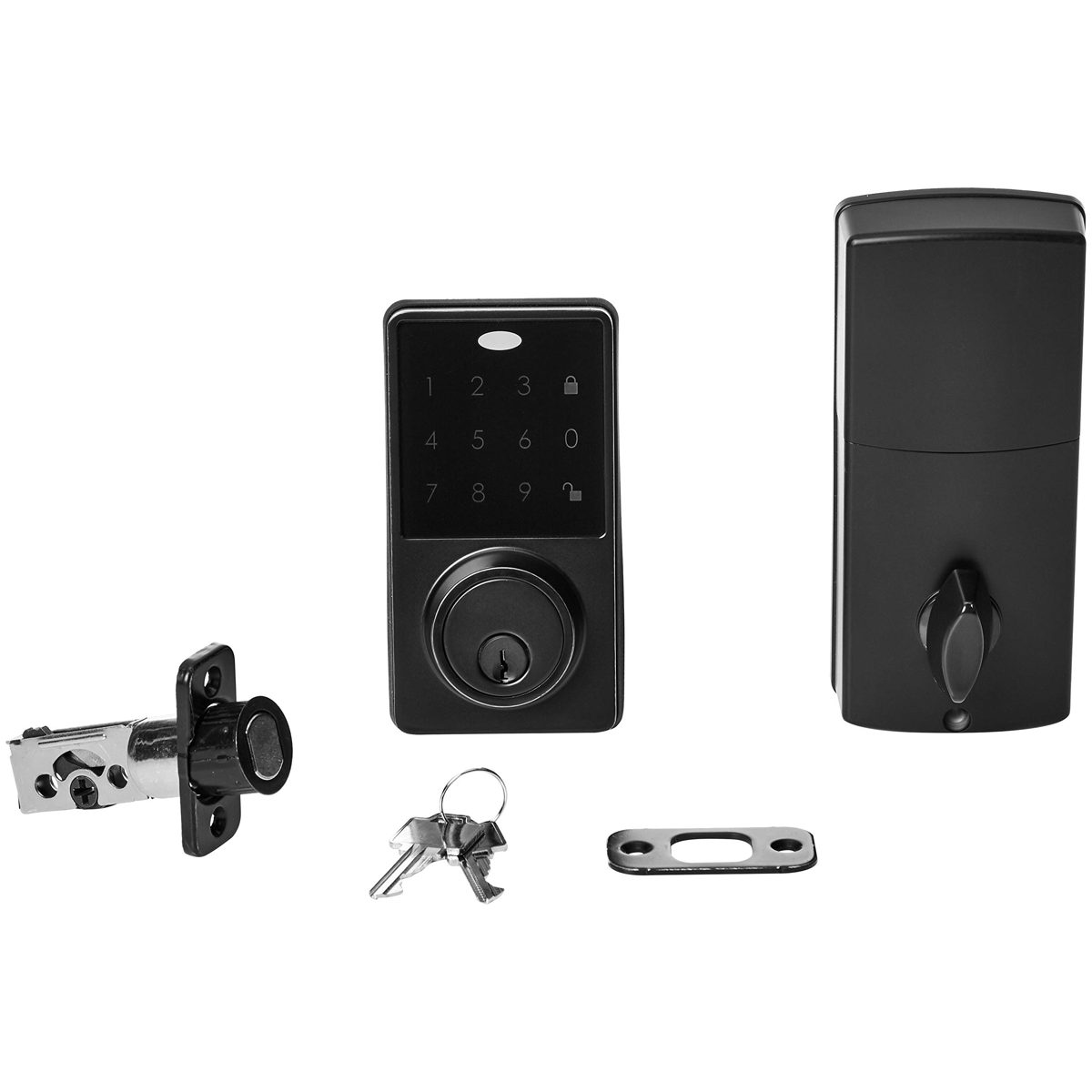 AmazonBasics Electronic Deadbolt - Modern - Oil Rubbed Bronze