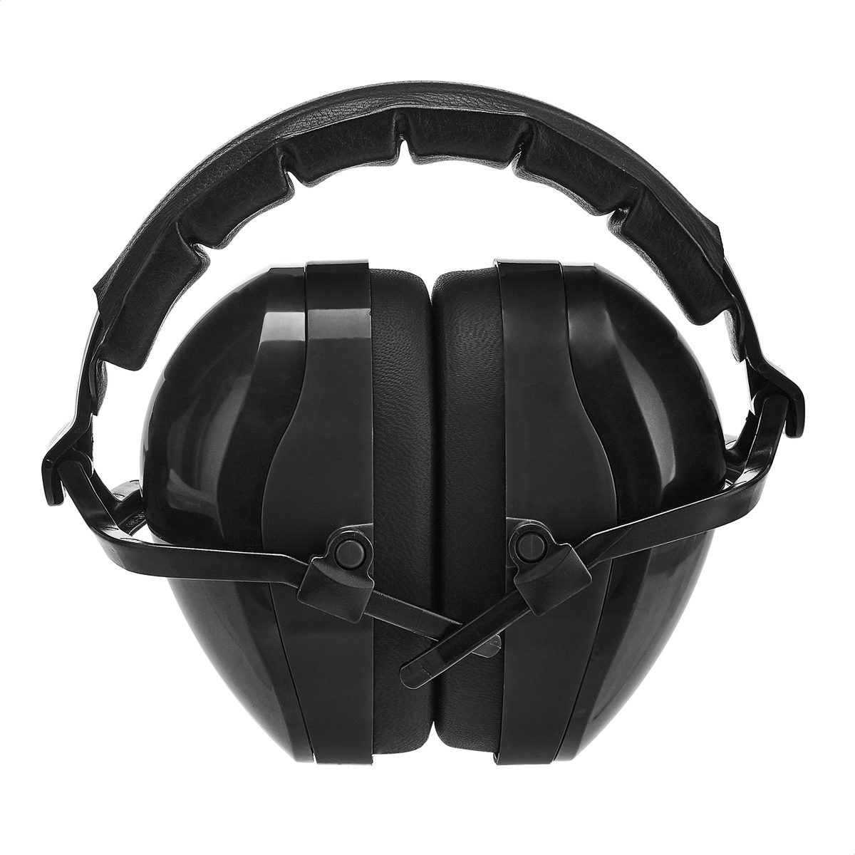 AmazonBasics Noise-Reduction Safety Earmuffs Ear Protection, Solid Black