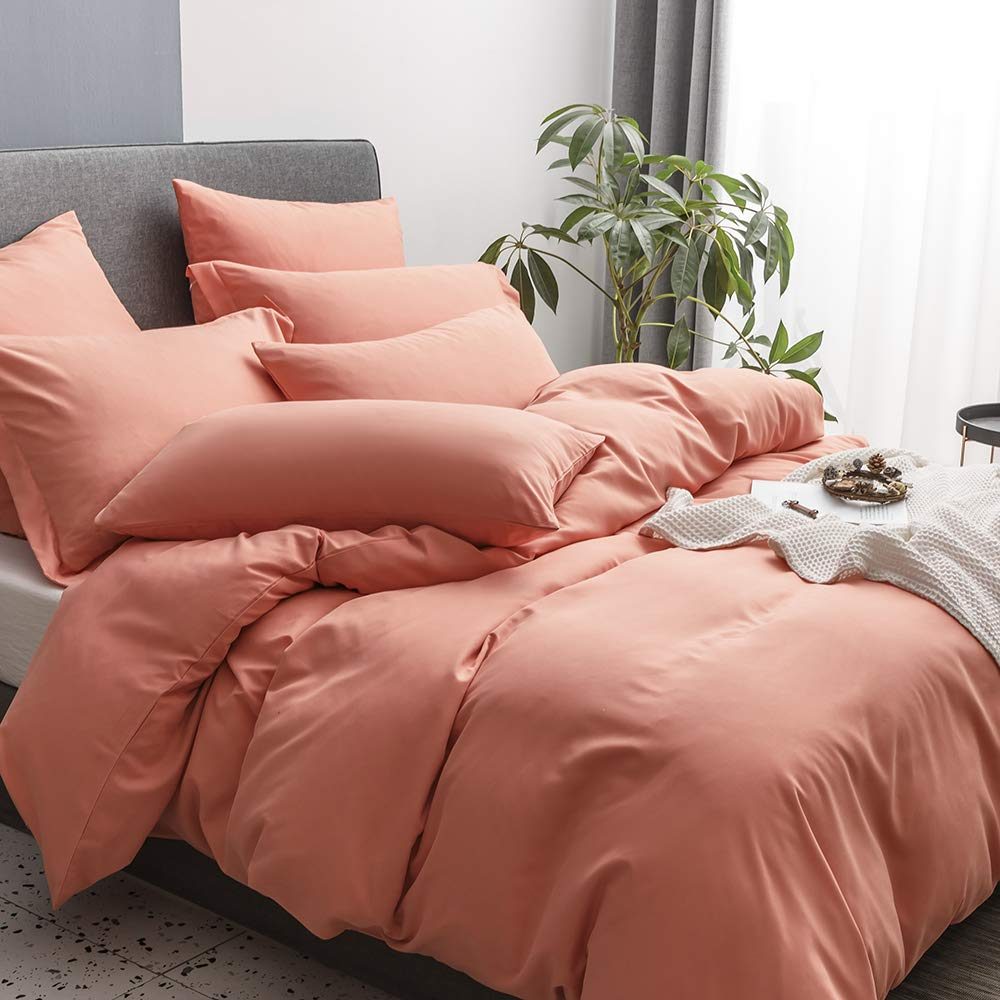 UMI Merryfeel Microfibre Duvet Cover Set, Light and Soft