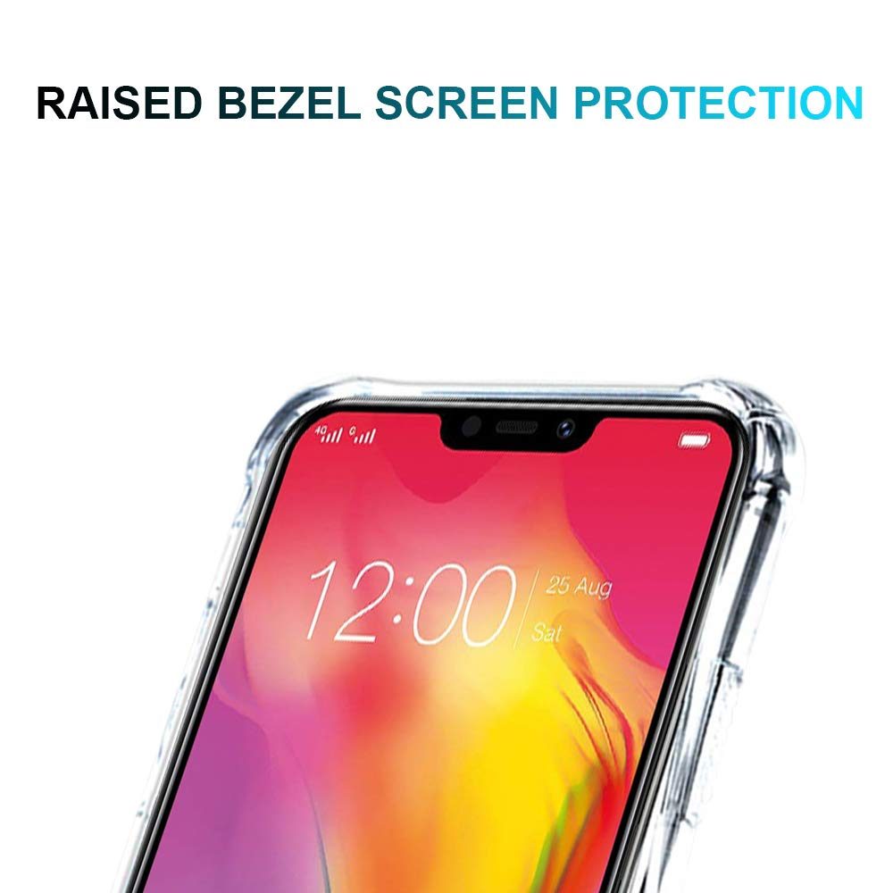 Amazon Brand - Solimo Mobile Cover for Vivo Y83 Pro (Soft & Flexible Back Case), Transparent