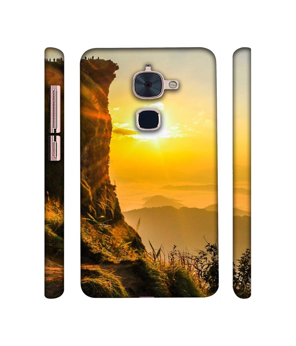 Amazon Brand - Solimo Designer Mountan Side Sun View 3D Printed Hard Back Case Mobile Cover for LeTV Le 2
