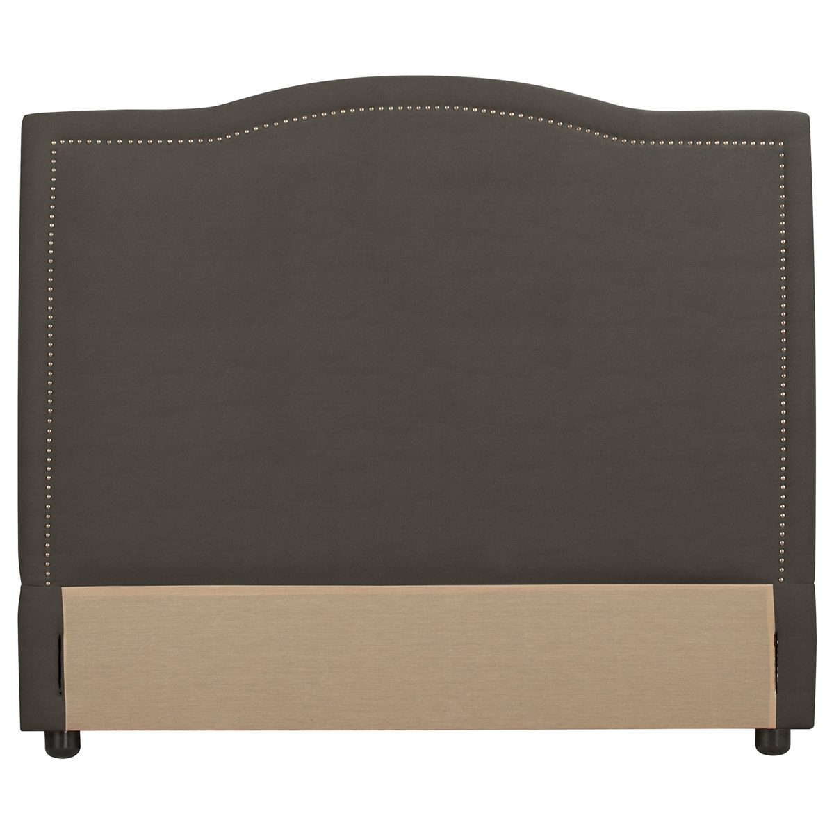 Amazon Brand – Stone & Beam Bridgewater Curved Queen Headboard, 66"W, Spinnsol Iron