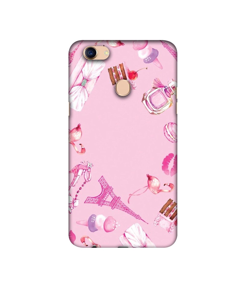 Amazon Brand - Solimo Designer Ladies Accessories 3D Printed Hard Back Case Mobile Cover for Oppo F5