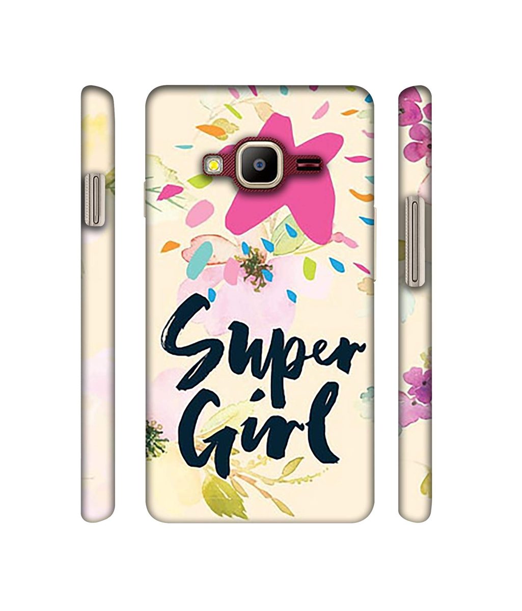 Amazon Brand - Solimo Designer Super Girl 3D Printed Hard Back Case Mobile Cover for Samsung Z2