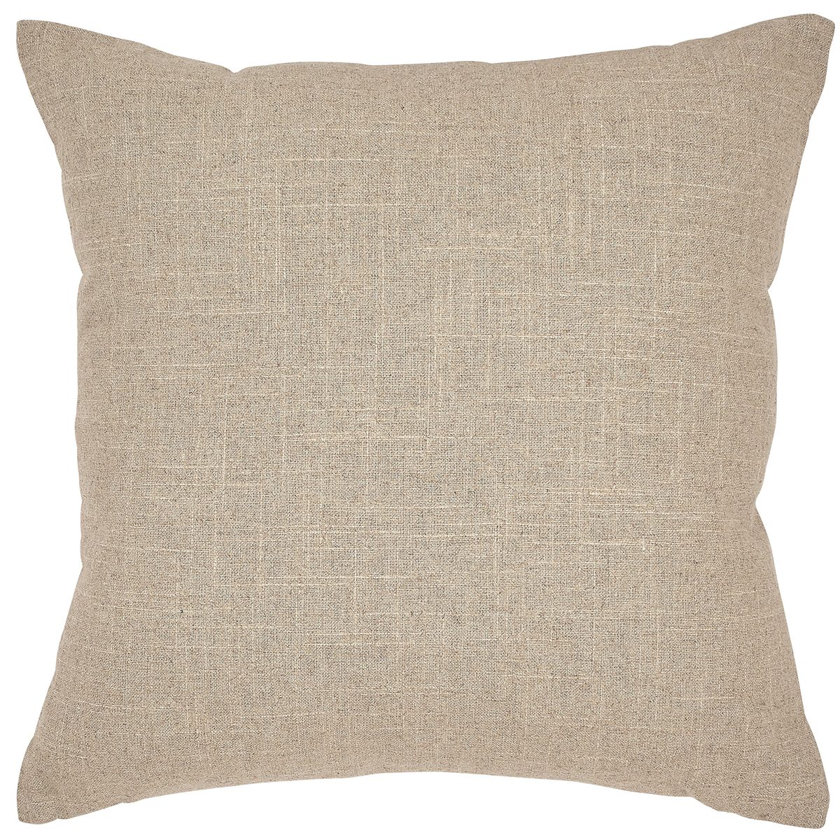 Amazon Brand – Stone & Beam Casual Woven Square Decorative Throw Pillow, 17" x 17", Black