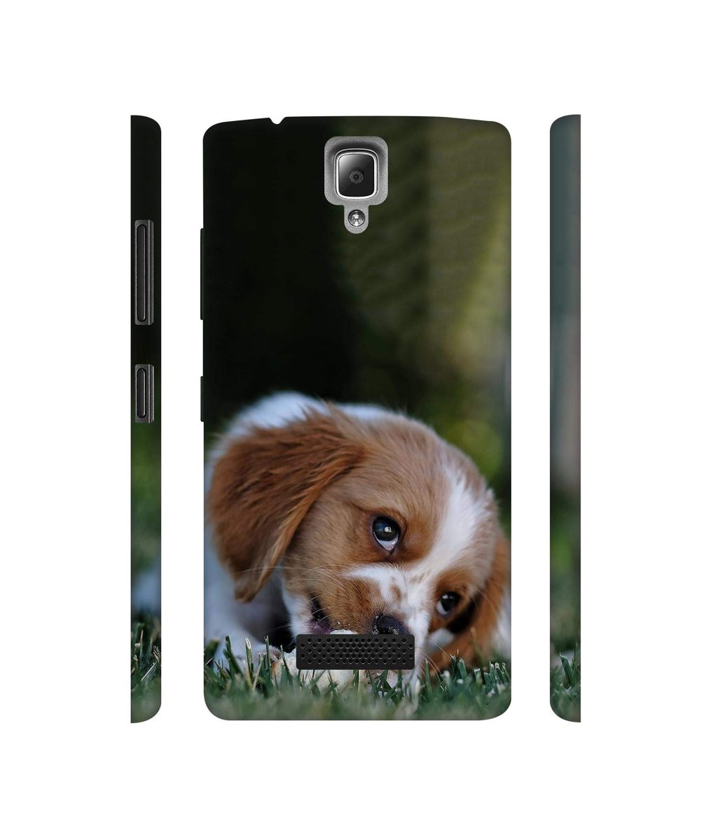Amazon Brand - Solimo Designer Cute Puppy 3D Printed Hard Back Case Mobile Cover for Lenovo A2010