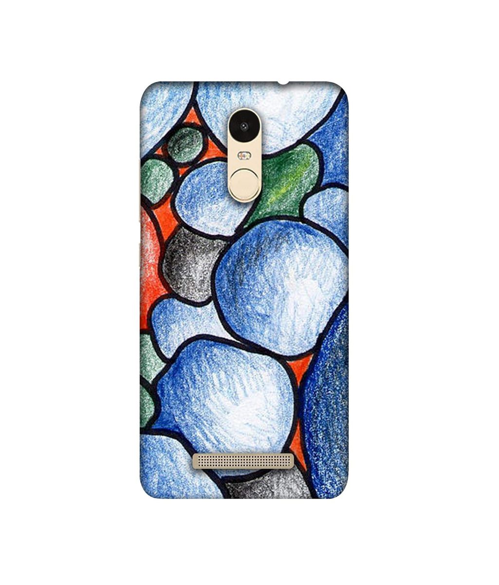 Amazon Brand - Solimo Designer Pebbles Drawing 3D Printed Hard Back Case Mobile Cover for Xiaomi Redmi Note 3