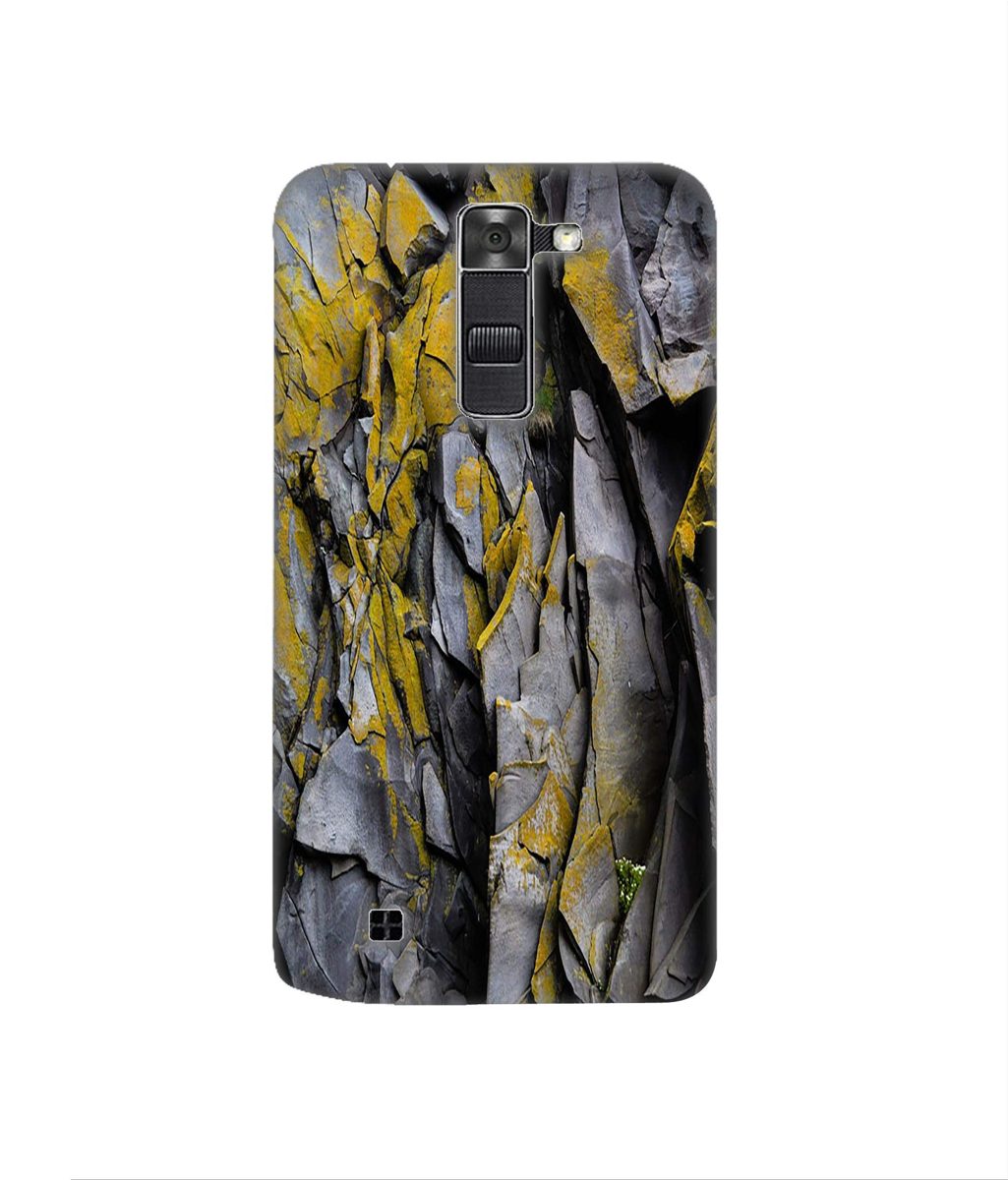Amazon Brand - Solimo Designer Rock Texture 3D Printed Hard Back Case Mobile Cover for LG K7