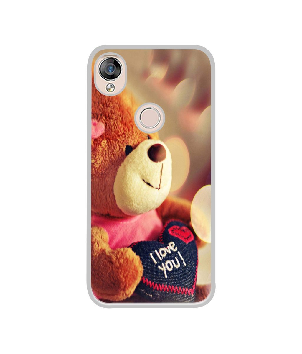 Amazon Brand - Solimo Designer Teddy Bear UV Printed Soft Back Case Mobile Cover for iVooMi Innelo 1