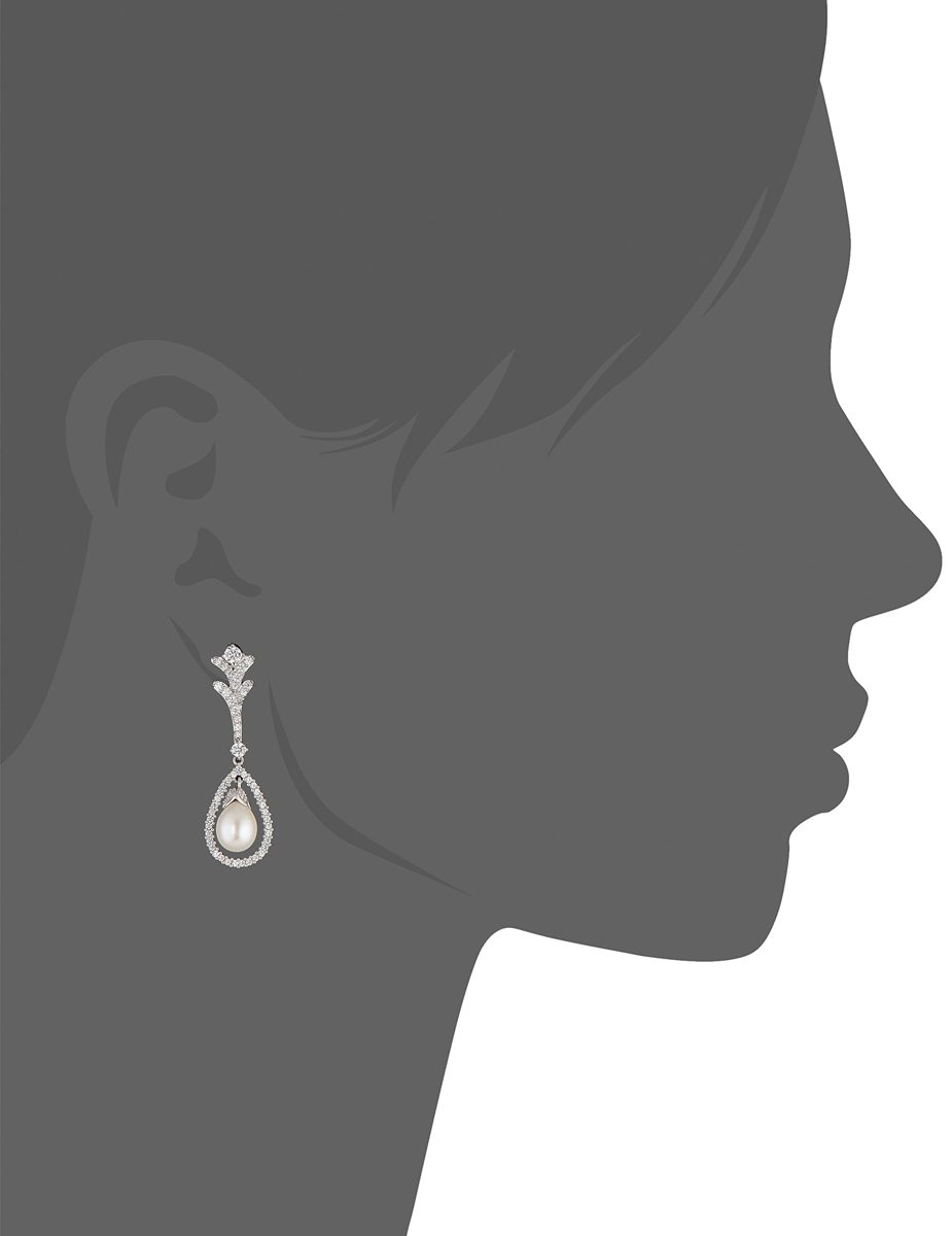 [Find] Amazon Collection Sterling Silver Stretch Freshwater Cultured Pearl hure-musuwarohusuki-zirukoniadangurupiasu