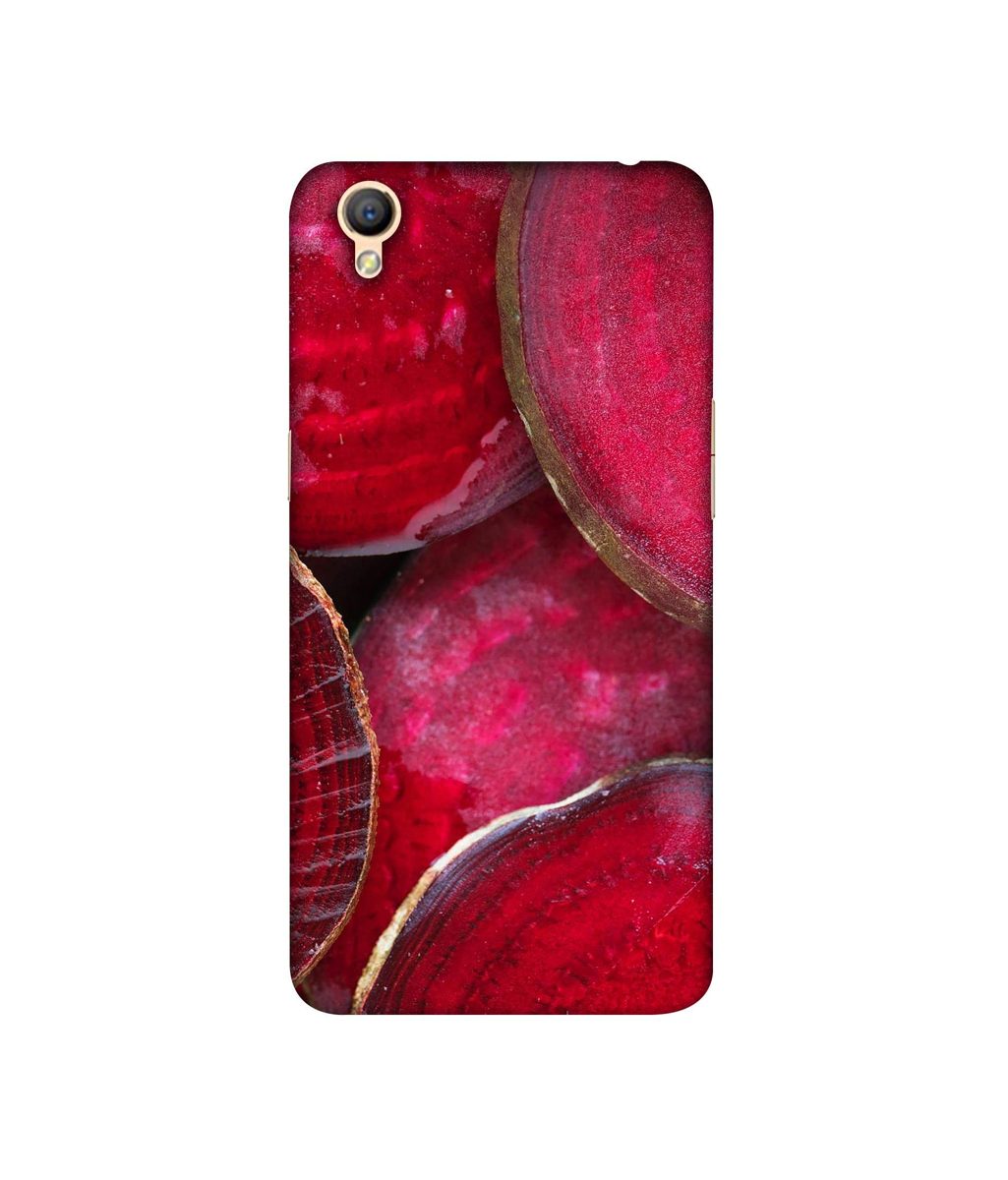 Amazon Brand - Solimo Designer Red Texture 3D Printed Hard Back Case Mobile Cover for Oppo A37