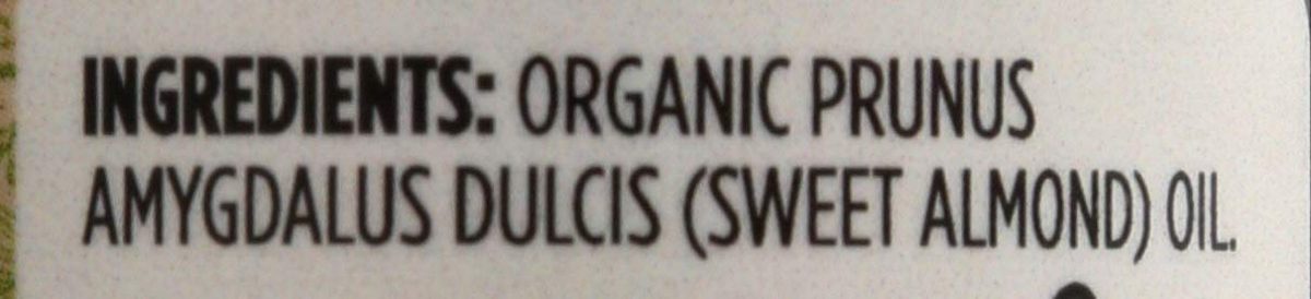 365 Everyday Value, Organic Sweet Almond Oil, 4 fl oz