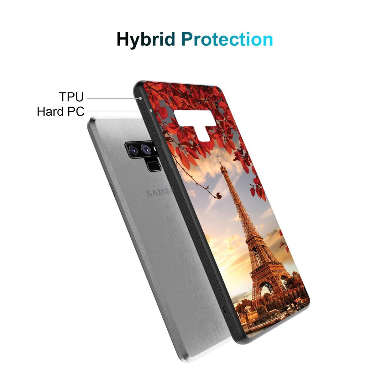 Amazon Brand - Solimo Designer Paris Printed Hard Back Case Mobile Cover for Samsung Galaxy Note 9 (D239)