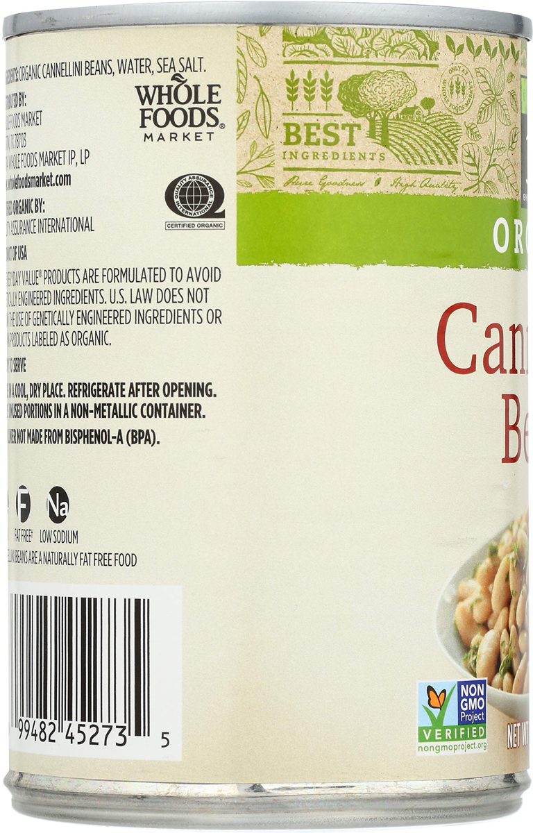 365 Everyday Value, Organic Cannellini Beans, 15 oz