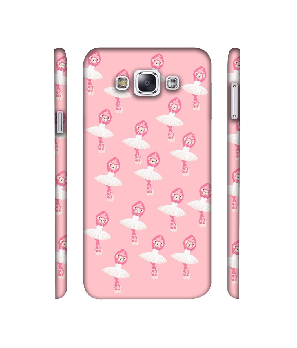 Amazon Brand - Solimo Designer Monkey with Skart 3D Printed Hard Back Case Mobile Cover for Samsung Galaxy E7