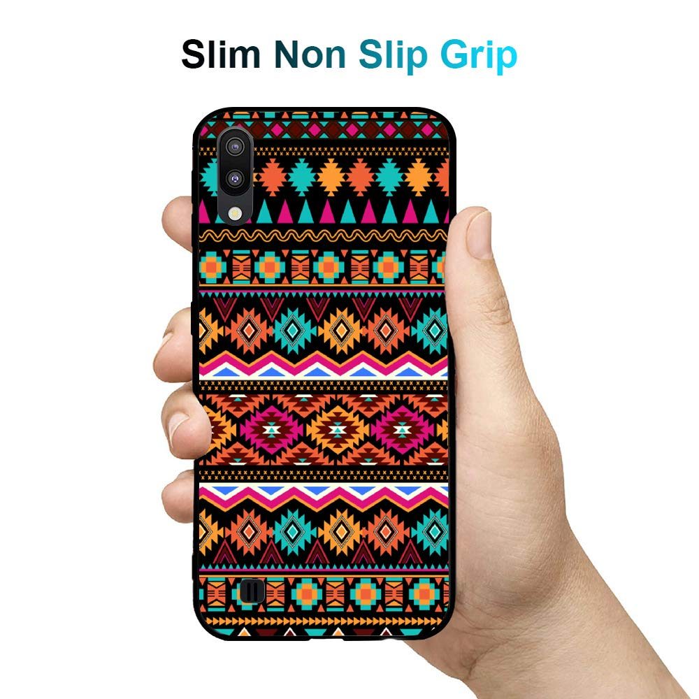 Amazon Brand - Solimo Designer Motif Printed Hard Back Case Mobile Cover for Samsung Galaxy M10 (D1149)
