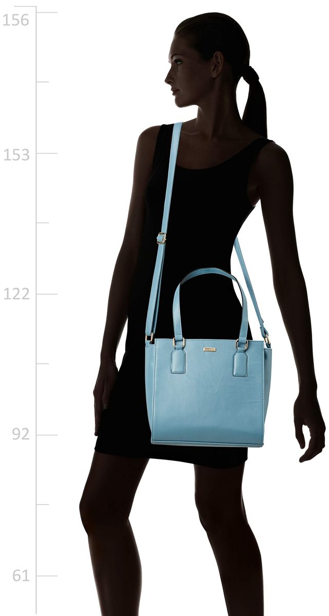 Amazon Brand - Eden & Ivy Women's Handbag (Blue)