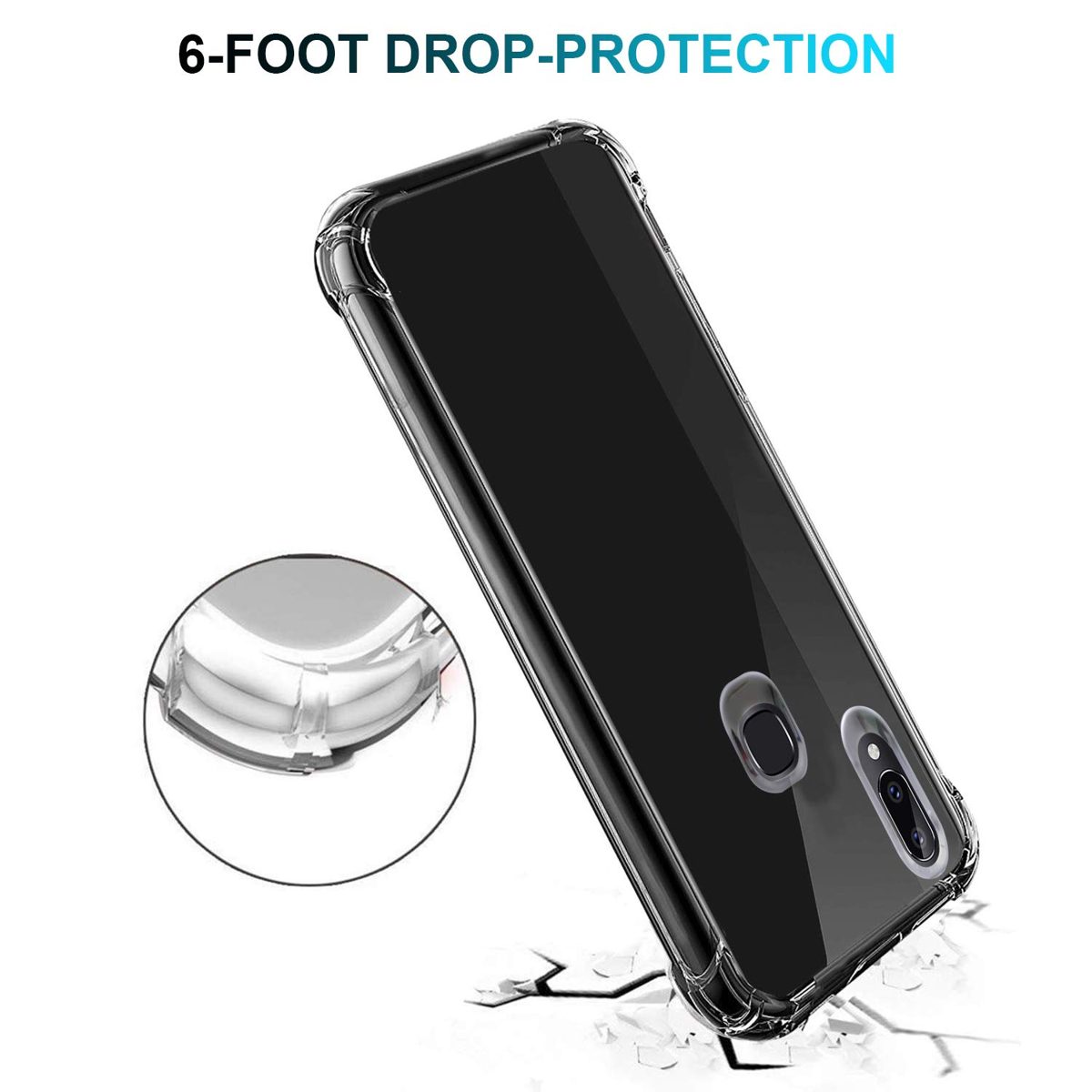 Amazon Brand - Solimo Mobile Cover for Vivo Y83 Pro (Soft & Flexible Back Case), Transparent