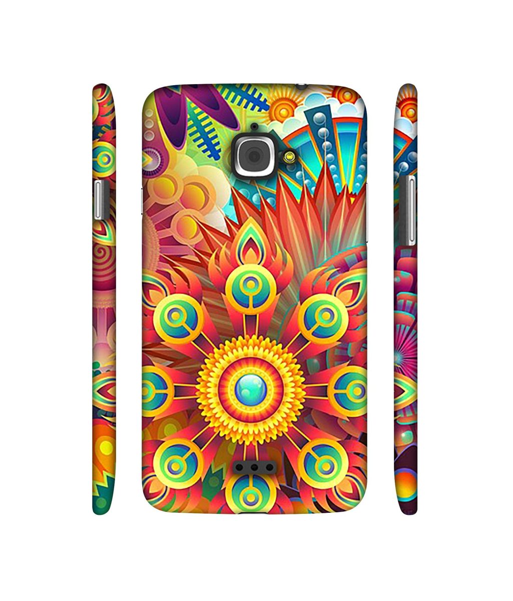 Amazon Brand - Solimo Designer Rangoli 3D Printed Hard Back Case Mobile Cover for InFocus M350