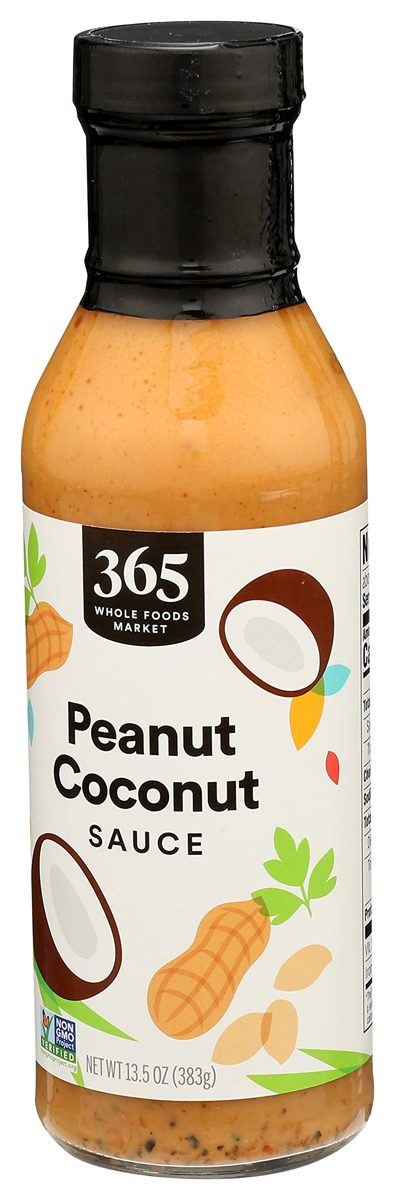 Whole Foods Market, Peanut Coconut Sauce, 13.5 Ounce