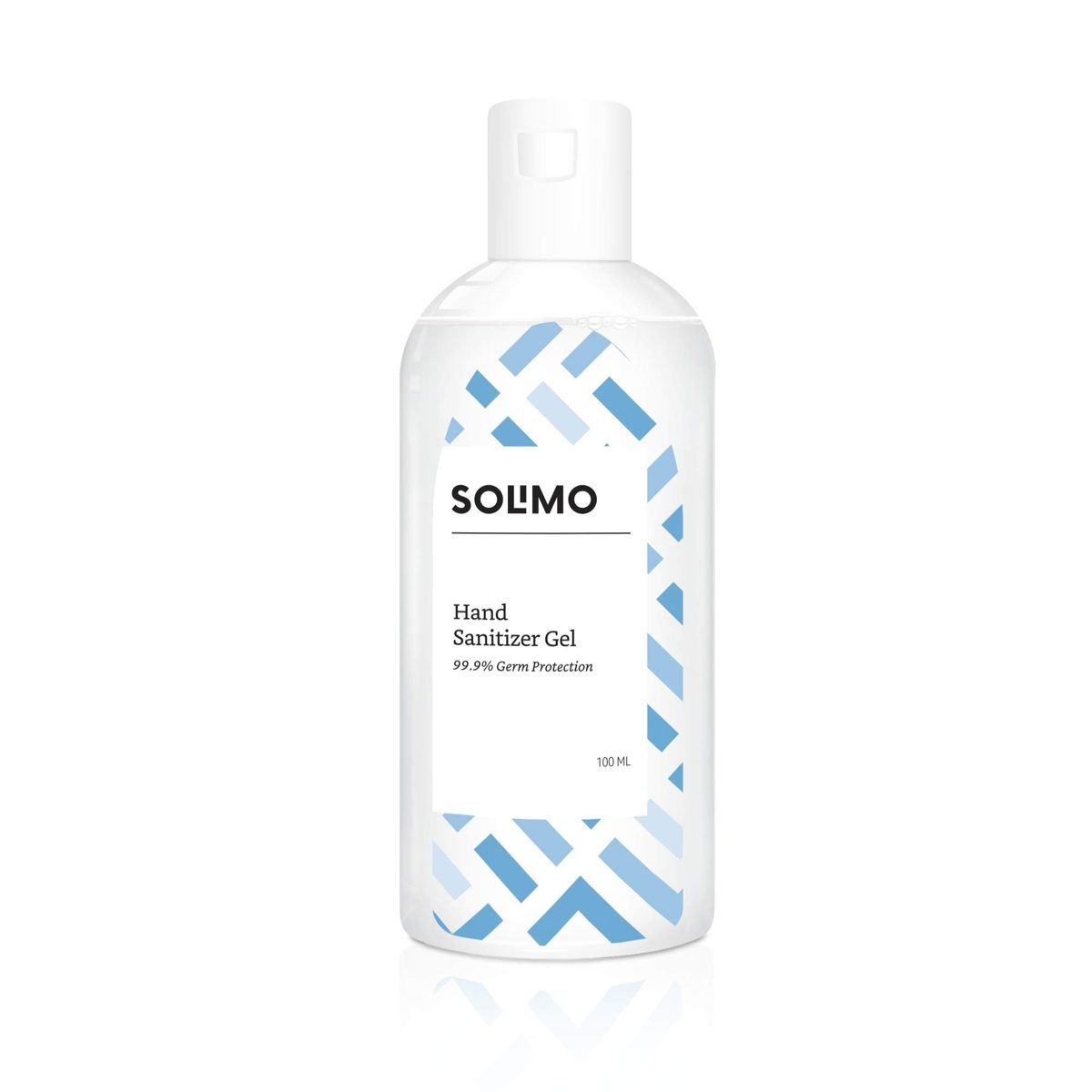 Amazon Brand - Solimo Hand Sanitizer Gel (72% Ethanol Absolute) - 100 ml (Pack of 4)