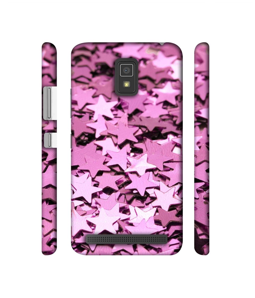 Amazon Brand - Solimo Designer Glitter Stars 3D Printed Hard Back Case Mobile Cover for Lenovo A6600