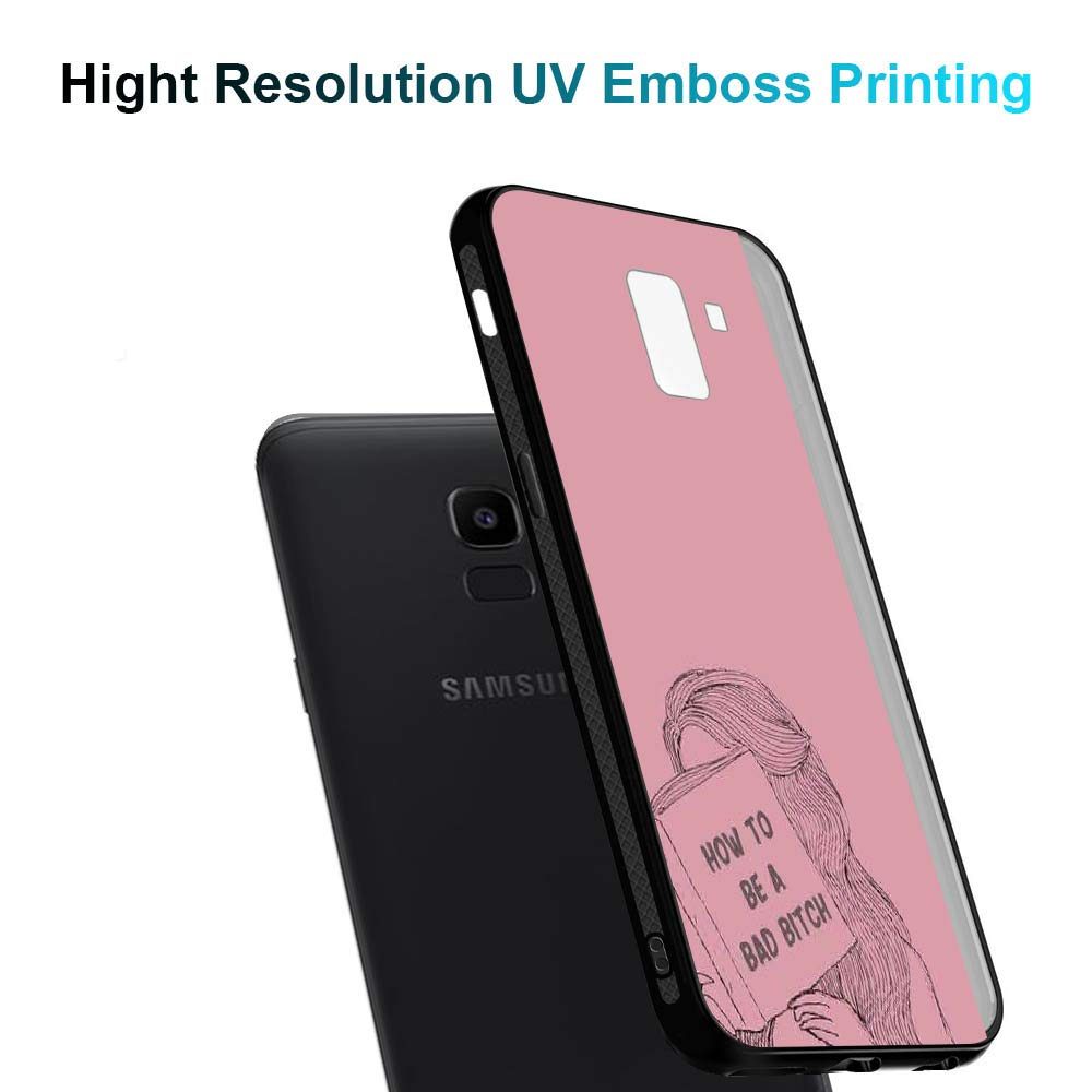 Amazon Brand - Solimo Designer Bad Bitch Printed Hard Back Case Mobile Cover for Samsung Galaxy J6 2018 / Samsung Galaxy On6 (D1287)