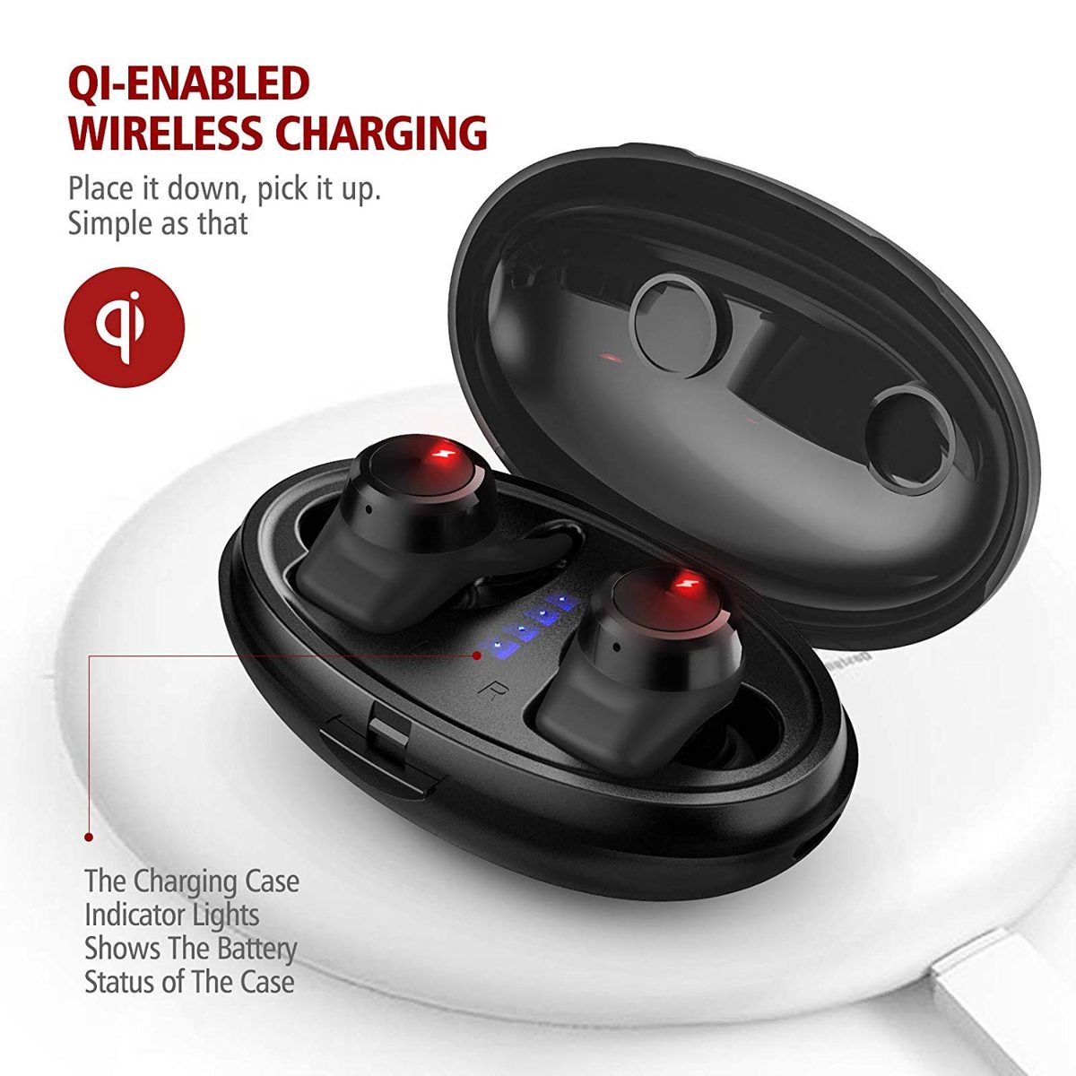 Amazon Basics Canal Type Earphone Black E100 Parent  blk