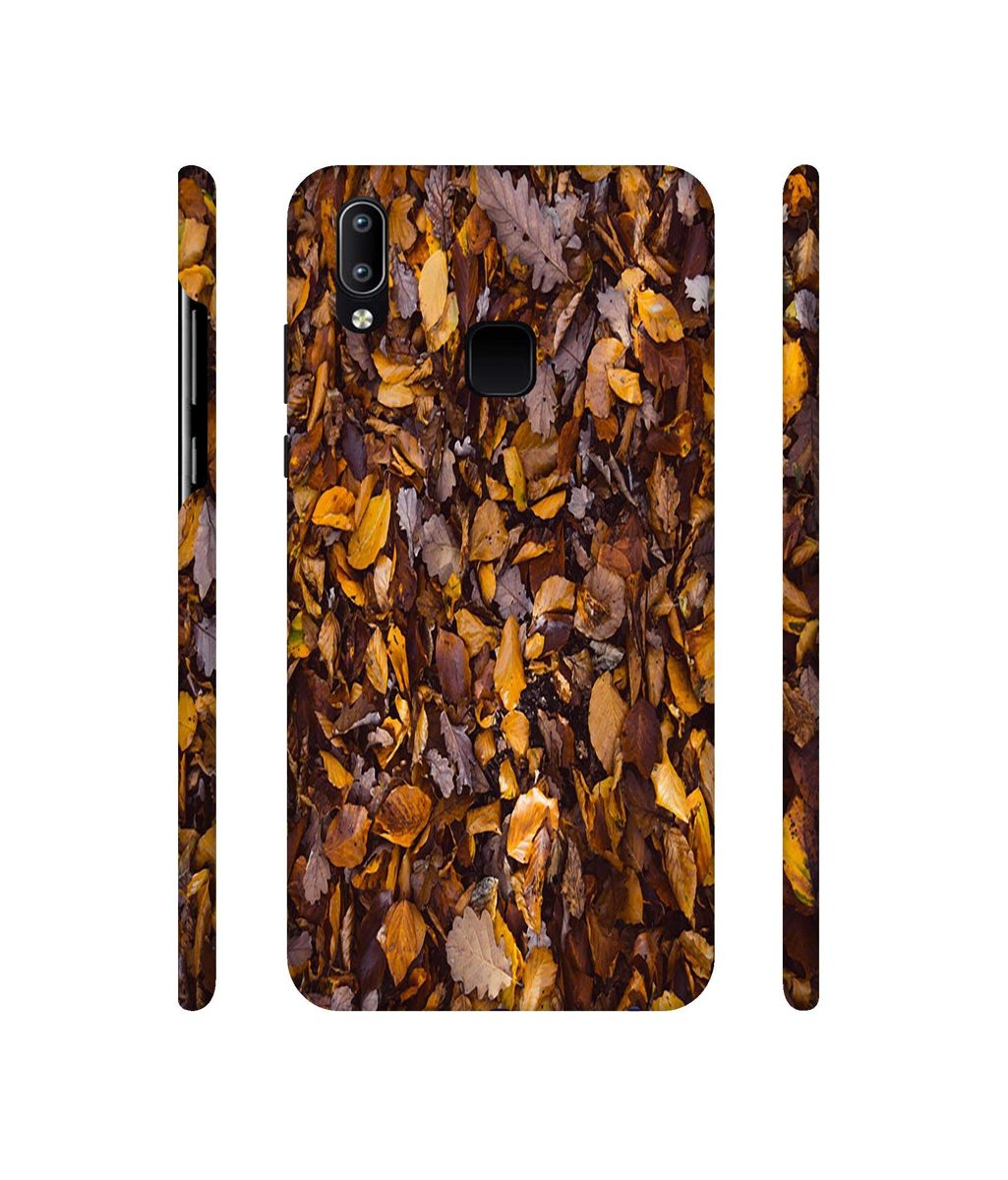 Amazon Brand - Solimo Designer Dry Leafs 3D Printed Hard Back Case Mobile Cover for Vivo Y95