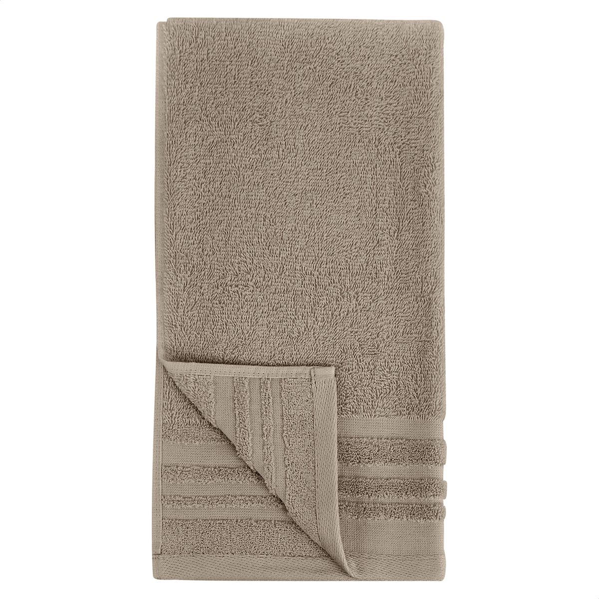 AmazonBasics Cosmetic Friendly Bath Towel 4-Pack, Cocoa Powder