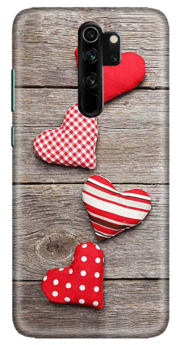 Amazon Brand - Solimo Designer Heart Design 3D Printed Hard Back Case Mobile Cover for Xiaomi Redmi Note 8 Pro