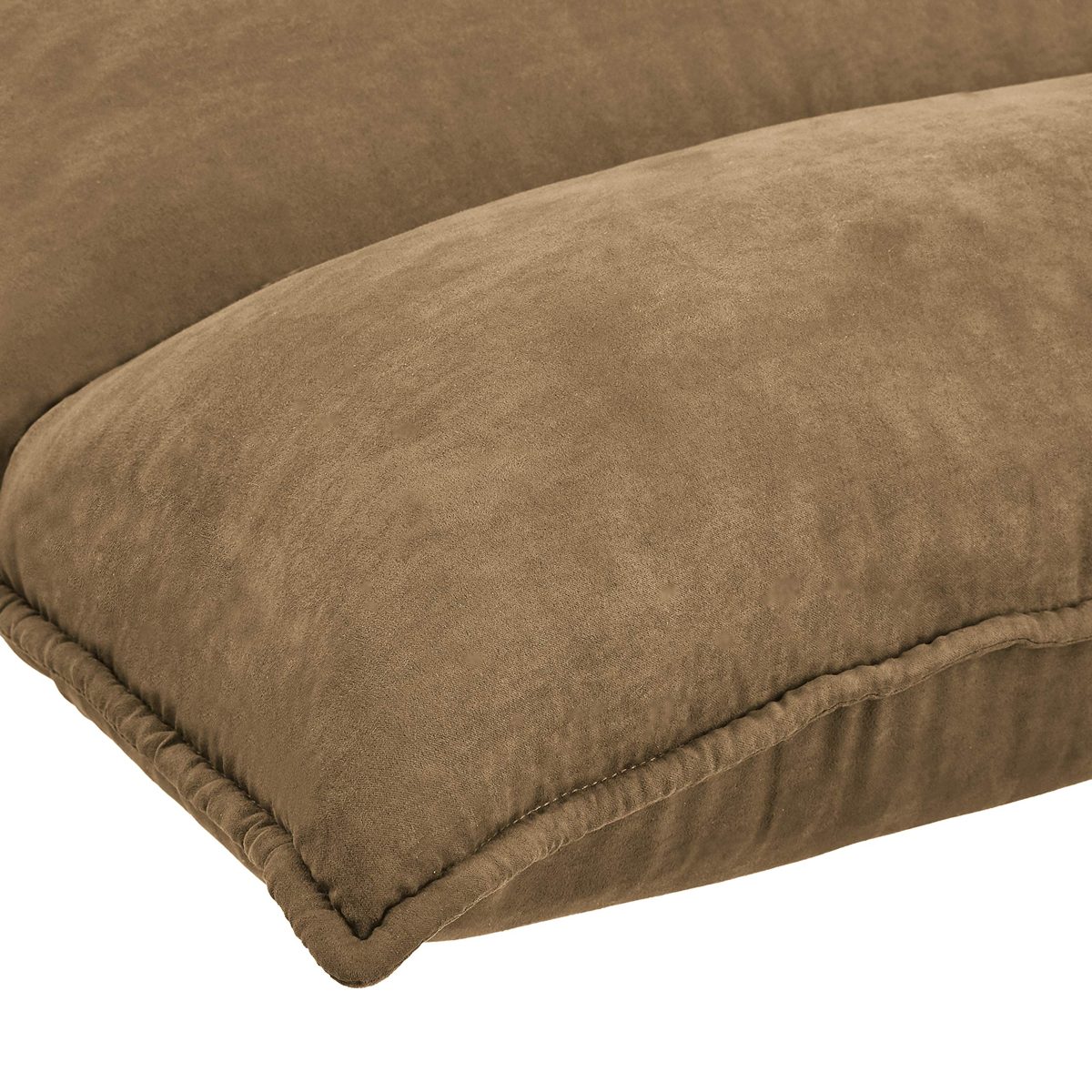 AmazonBasics Fully Adjustable 53-inch Memory Foam Floor Chair - Brown