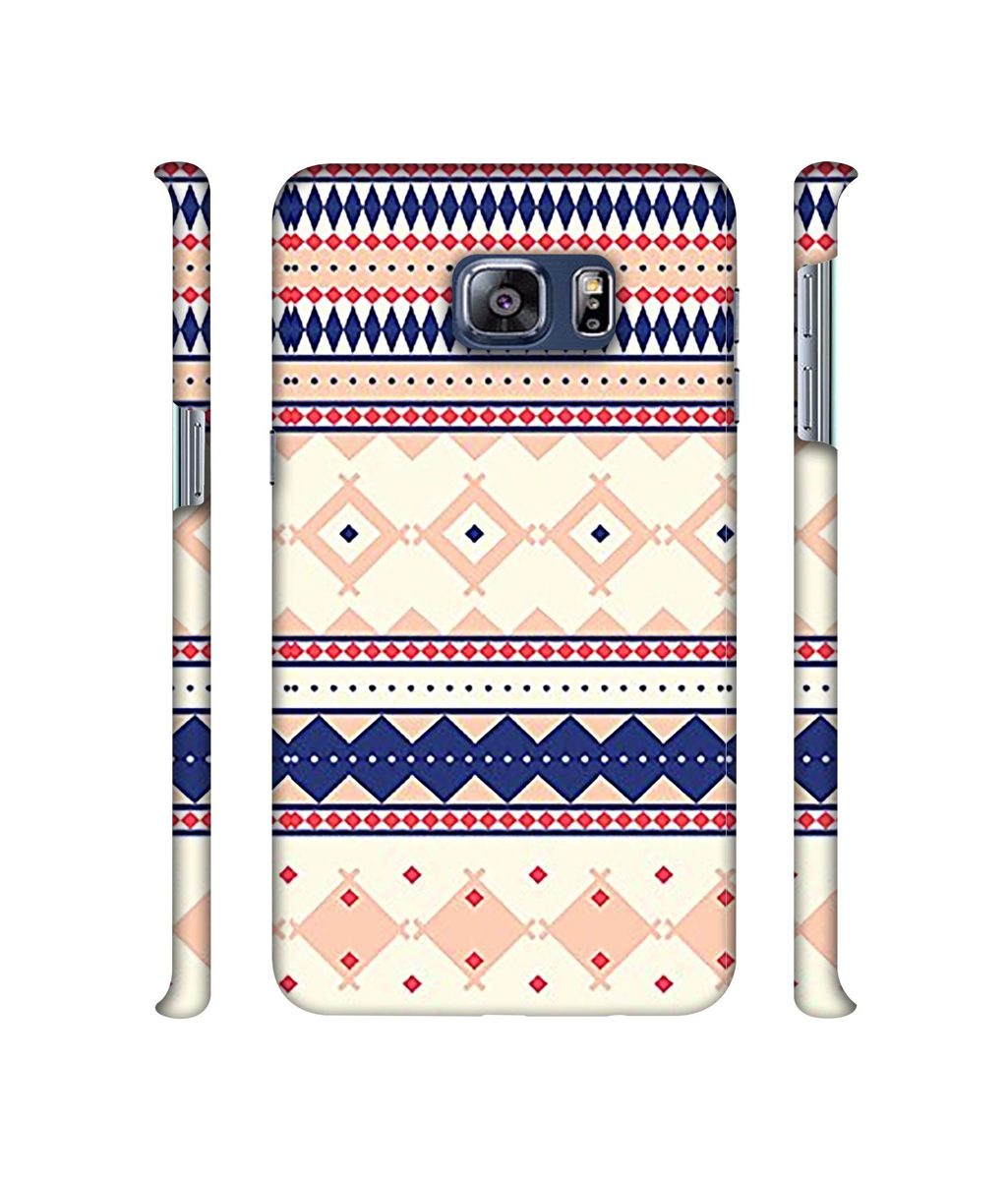 Amazon Brand - Solimo Designer Multi Shape Patterns 3D Printed Hard Back Case Mobile Cover for Samsung Galaxy S6 Edge Plus