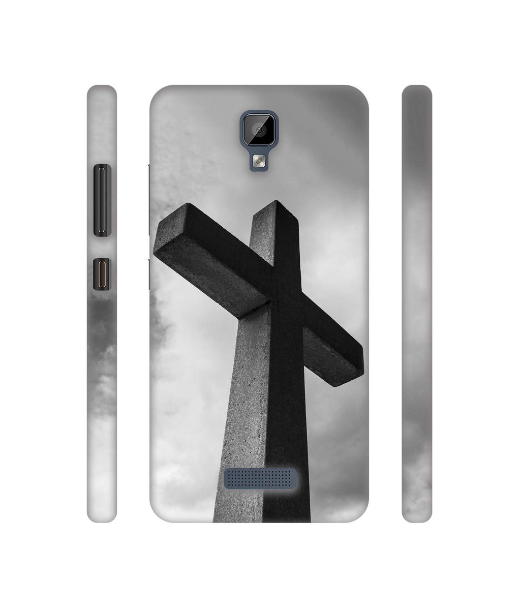 Amazon Brand - Solimo Designer Cross 3D Printed Hard Back Case Mobile Cover for Gionee P7 Max