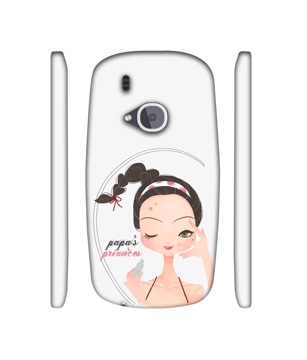 Amazon Brand - Solimo Designer Papa's Princess 3D Printed Hard Back Case Mobile Cover for Nokia 3310