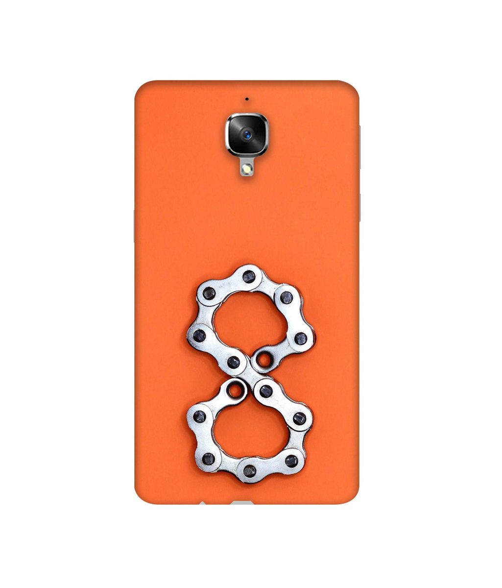 Amazon Brand - Solimo Designer Number Eight 3D Printed Hard Back Case Mobile Cover for OnePlus 3 / OnePlus 3T