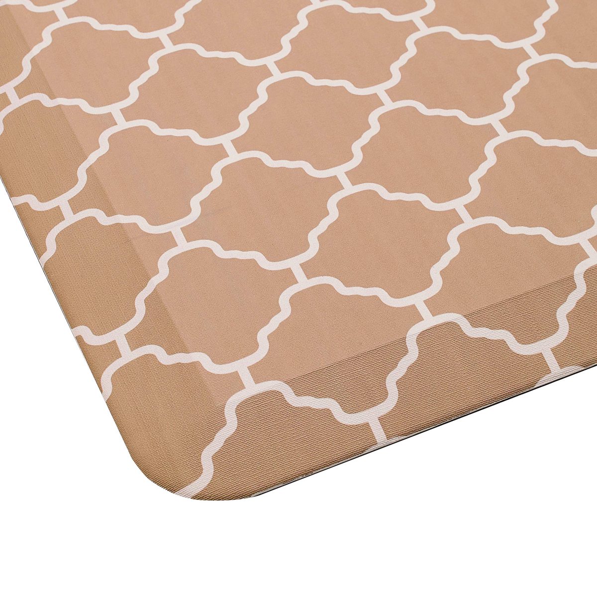 Amazon Basics Anti-Fatigue Standing Comfort Mat for Home Kitchen and Office - 20" x 30", Tan Pattern